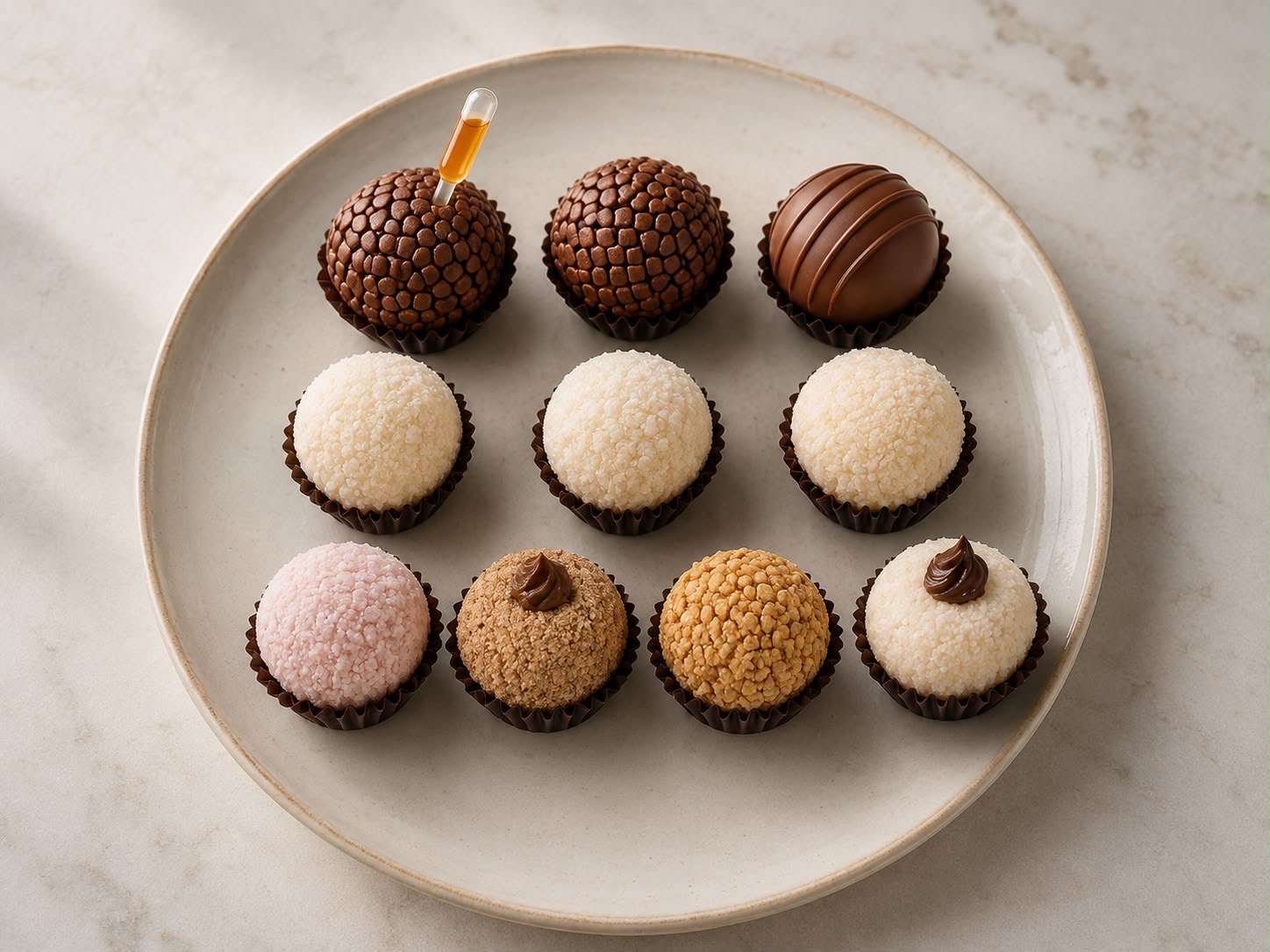 Brigadeiros gourmet artesanais da Luvanni Doces